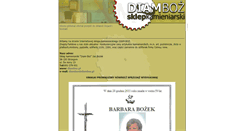 Desktop Screenshot of diamboz.pl